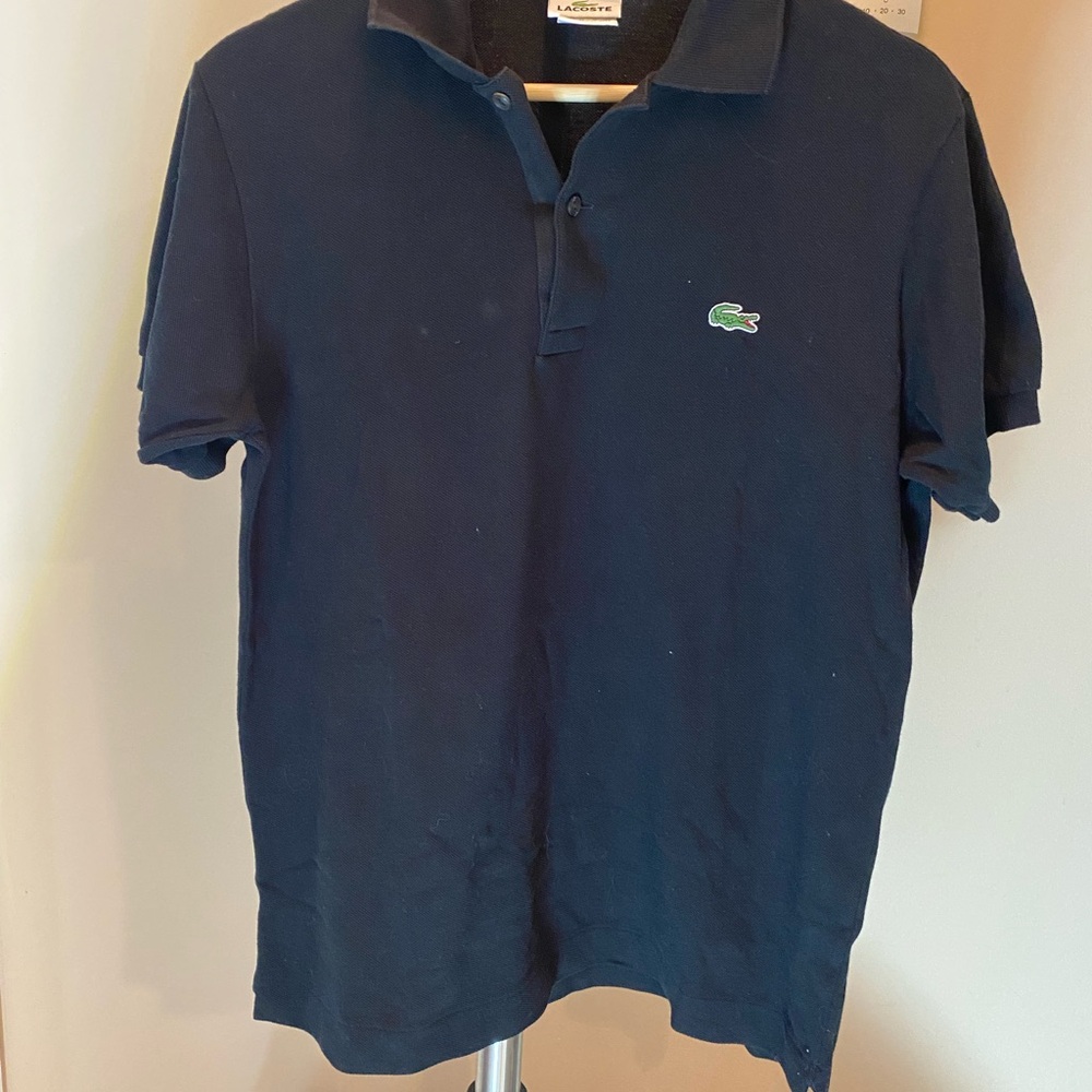 Lacoste Black Polo Shirt